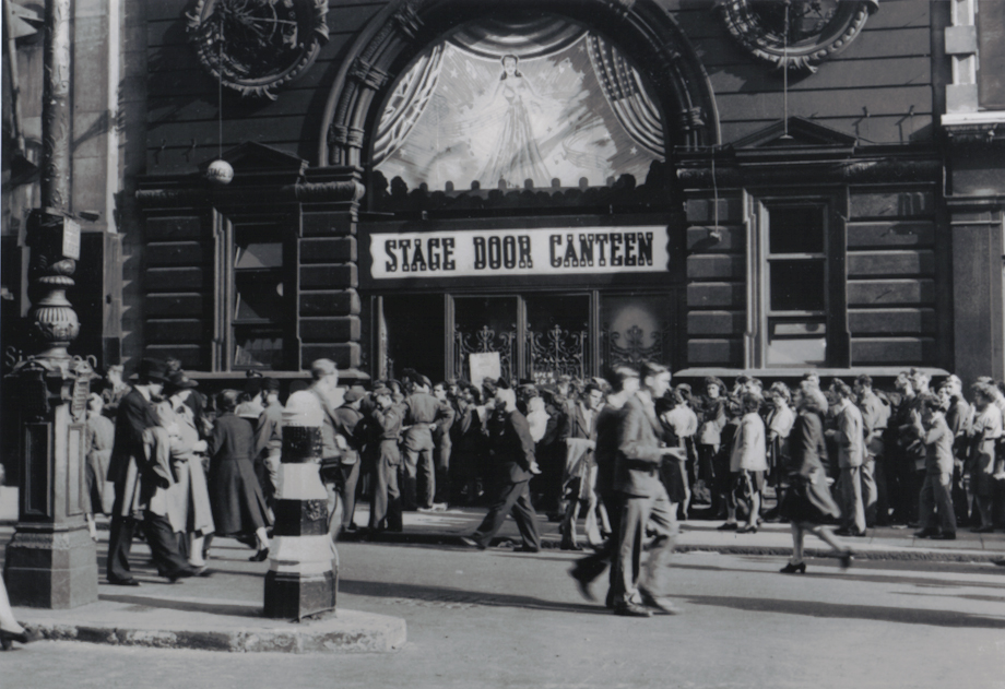 Entrance to Stage Door Canteen London